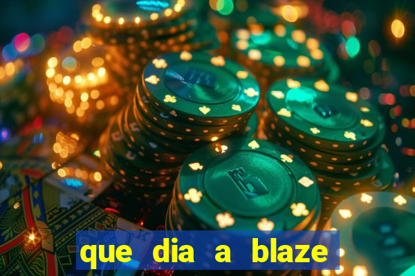 que dia a blaze paga o cashback